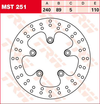 TRW ROTOR TRW MST251 MST251