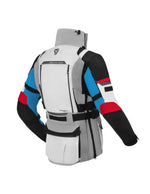 Seca tekstylna mc kurtka arrakis III Grey /Blue /Red