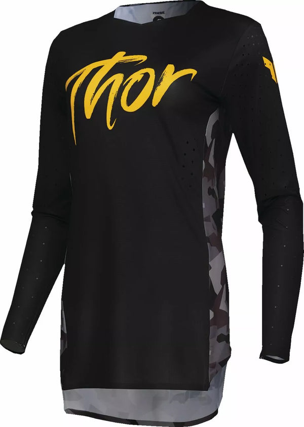 Thor Jersey WMN Sport Shadow Bk SM 2911-0326