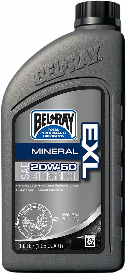 Bel-ray olej exl mineral 4T 20W-50 1L 99100B1LW