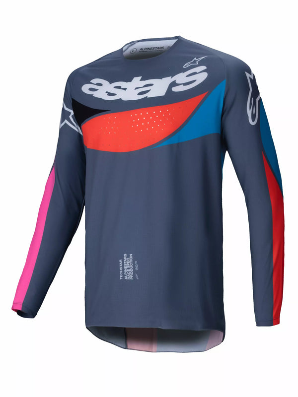Alpinestars (MX) Jersey Techstar DreM Gray/MUL 3760725-1408-XL