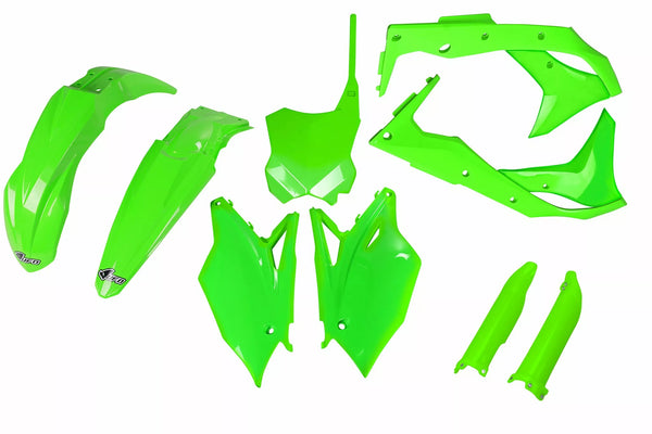 Zestaw do ciała UFO pełny KXF250 2017 Fluo Kakit224f@aflu