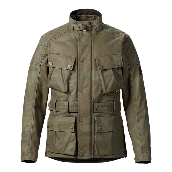 Triumph Tekstyle MC Kurtka Beck Wax Camo