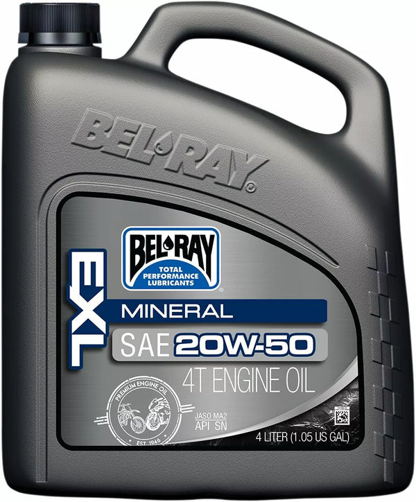 Bel-ray olej exl mineral 4T 20W-50 4L 99100B4LW