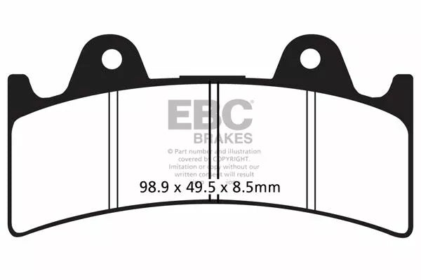 EBC BRAKE PAD FA looks organic FA243