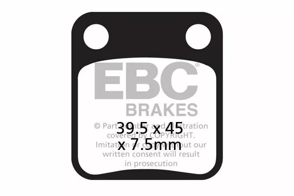 EBC Brake pad węglowy SFAC054