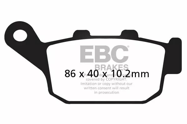 EBC Brake pad węglowy SFAC140