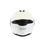 SMK Openable MC Helmet Gullwing White