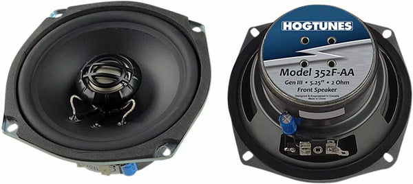 Hogtunes 2 Ohm 5.25 Przednie głośniki 06-1 352F-AA