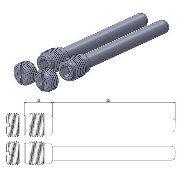 Moto-Master Brake Pad Pin 213039