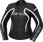 IXS Lady Mc-Leather Jacket LD RS-600 1.0 Black /Grey /White