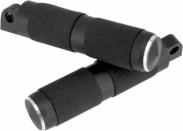 Accutronix Footpegs Mężczyzna z gumową BK RP111-RN