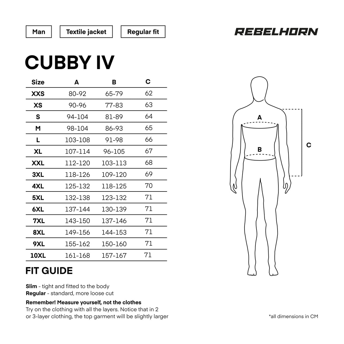 Rebelhorn Textile MC jacket Cubby IV Black /Gray /Flu