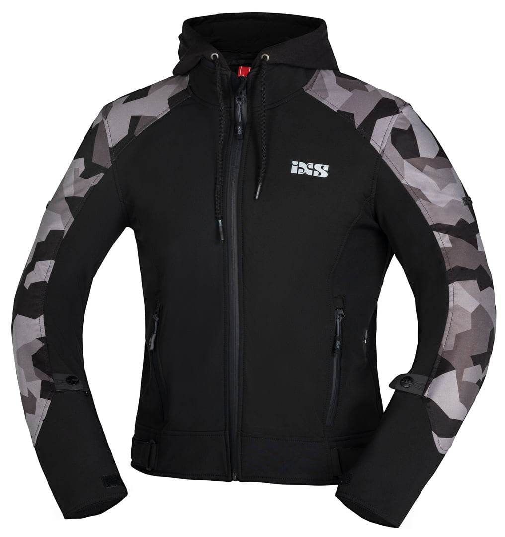 Kurtka ixs softshell MC SO Moto Black /Camo