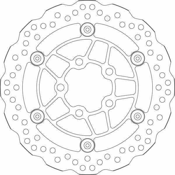 SBS BRAKE RTR ROUND 5175