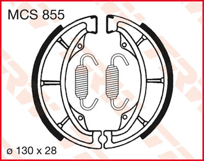 TRW Brake buty TRW MCS855 MCS855