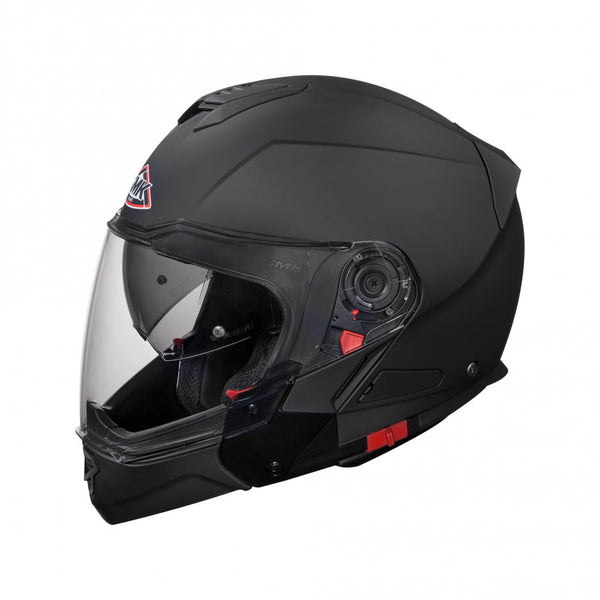 SMK Otwarty Kask Mc-Hjälm Hybrid Evo Czarny 