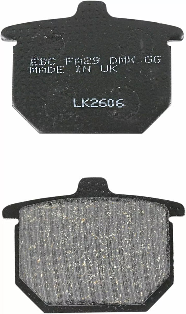 EBC Brake Pad FA wygląda na organiczne FA029