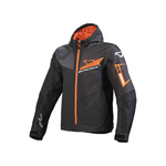 Macna Softshell MC Kurtka Imbuz Black /Orange