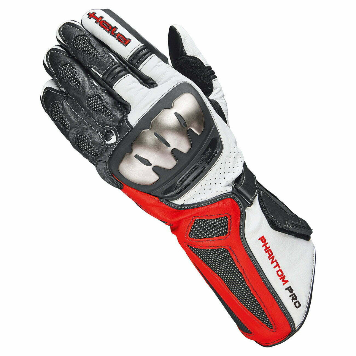 Trzymane rękawiczki MC-Sport Phantom Pro Black /White /Red