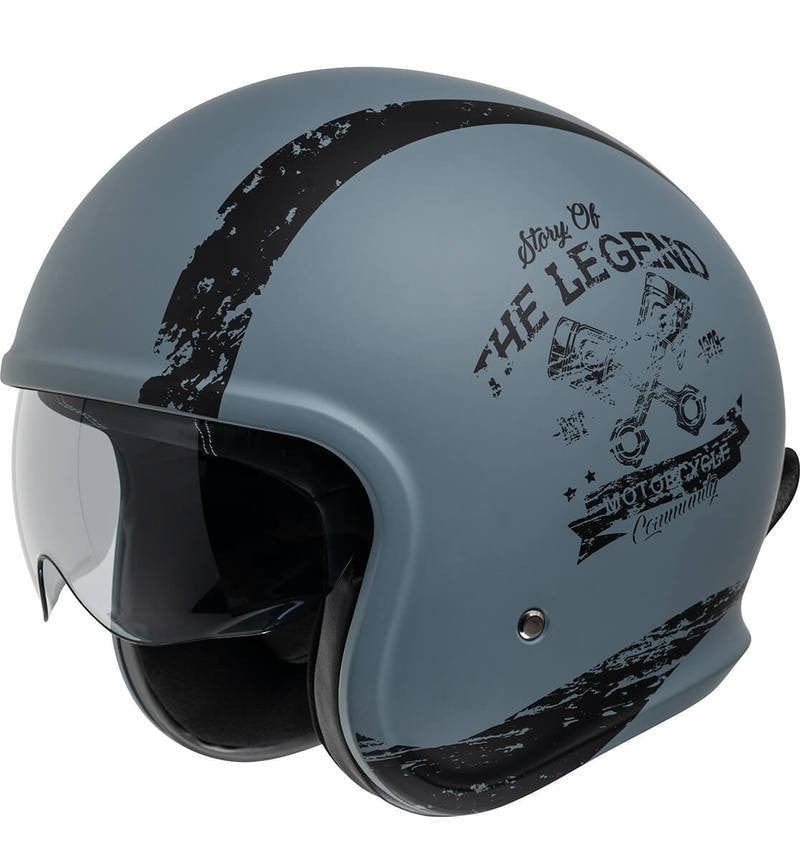 IXS Open MC Helmet 880 2.0 Grey