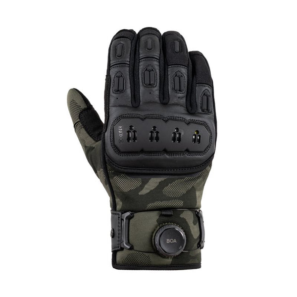 Knox Textile MC Gloves ORSA OR4 CAMO GREEN