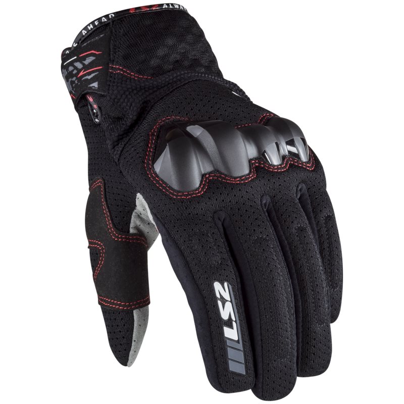 LS2 MC Gloves Chaki czarne