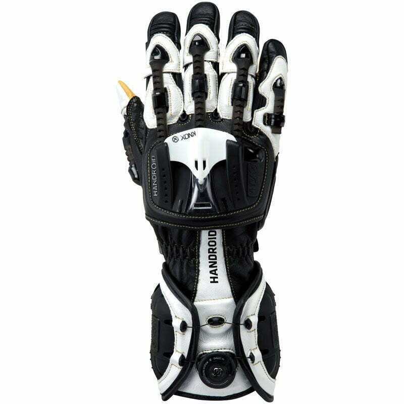 KNOX MC Gloves Handroid Black /White