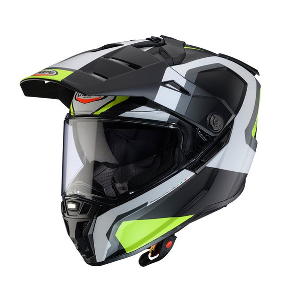 Caber Adventure MC Helmet Tanami Black /Flu