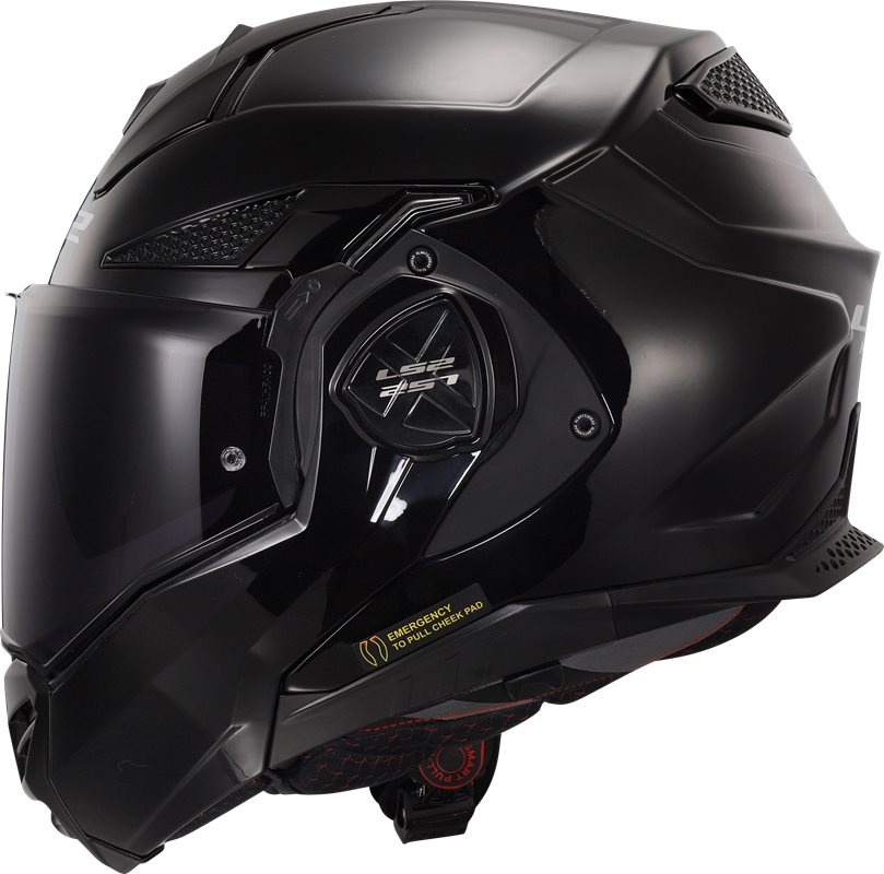 LS2 Otwarte MC Helmet Advant x Black