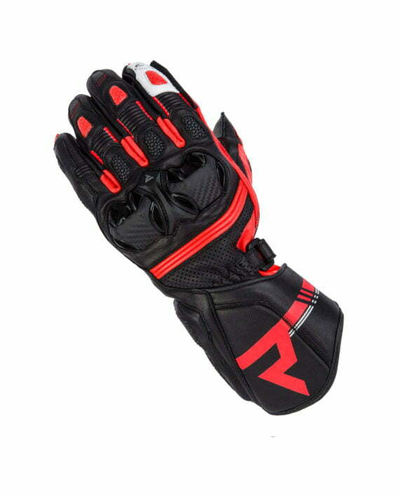 Rebelhorn Sport Motorcycle Gloves ST Long Black / Red 