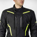 Ozone textile mc-jacket tour III black /flu