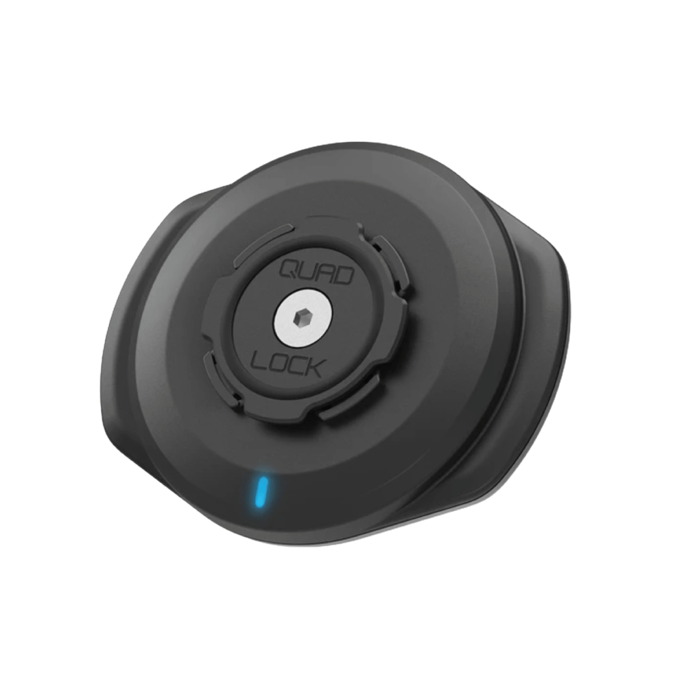 Quadlock weatherproof wireless charging head