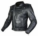 Ozone Mc-Leather Kurtka Ramones Black