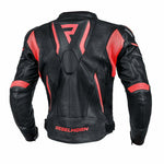 Rebelhorn Mc-Leather Fighter Black /Red