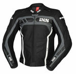 IXS Mc-Leather Jacket LD RS-600 1.0 Black /Grey /White