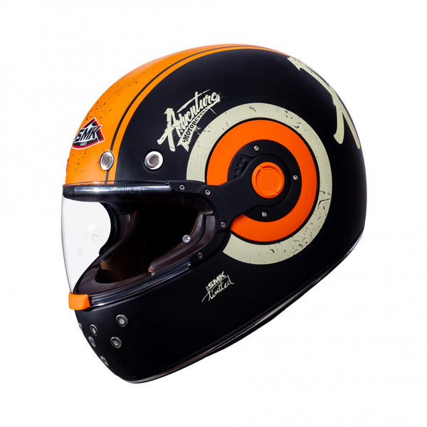 SMK Integral Mc-Helmet Retro Adventure Black 