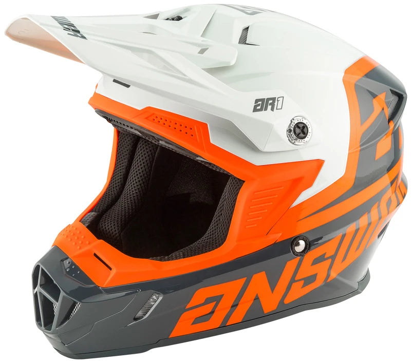 Answer Cross MC Helmet AR1 Voyd Gray /Orange