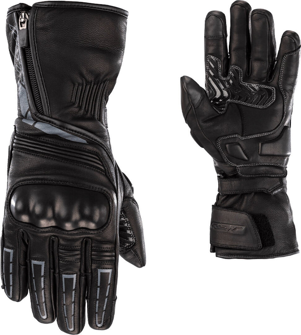 RST MC Gloves Storm 2 Wodoodporny czarny