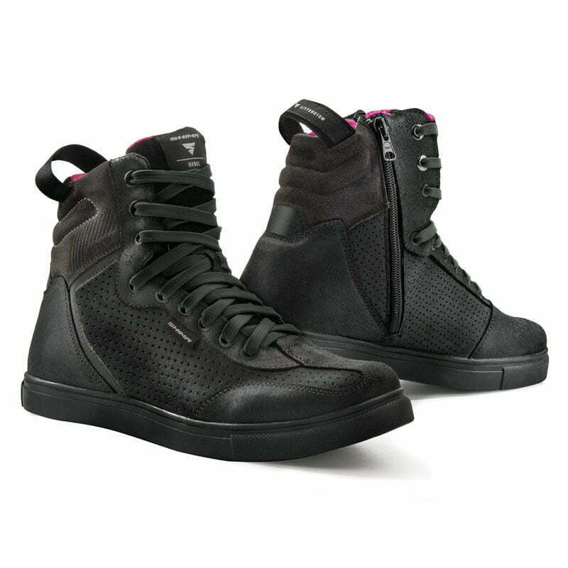 Shima Ladies Mc-Shoes Rebel WP Black