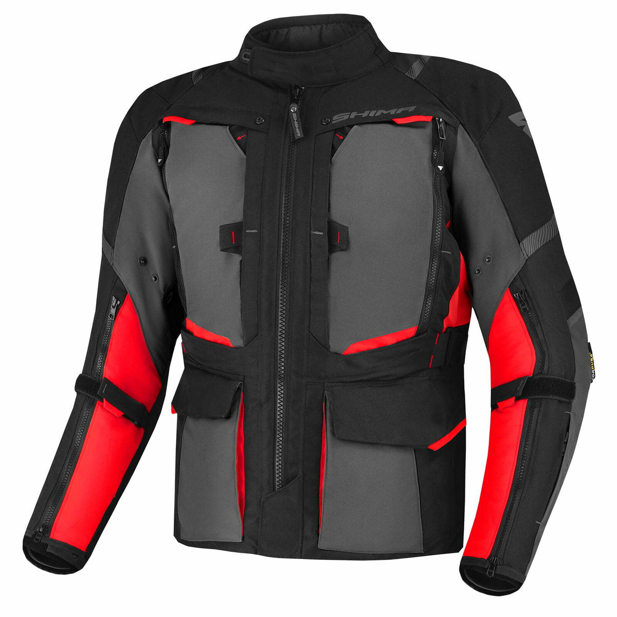 Shima Textile MC-Jacket Hero 2.0 Black /Red