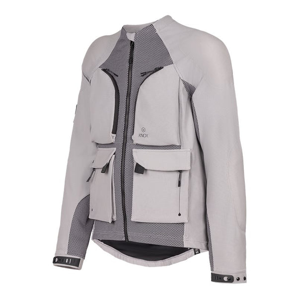 Koszulka ochronna Knox MC Tor jasnoszary
