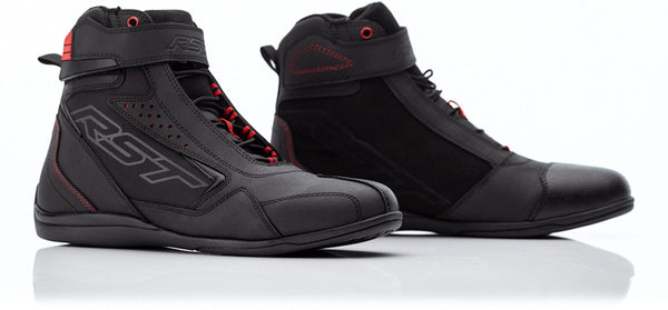 RST LADIES MC-SHOES Frontier Black /Red