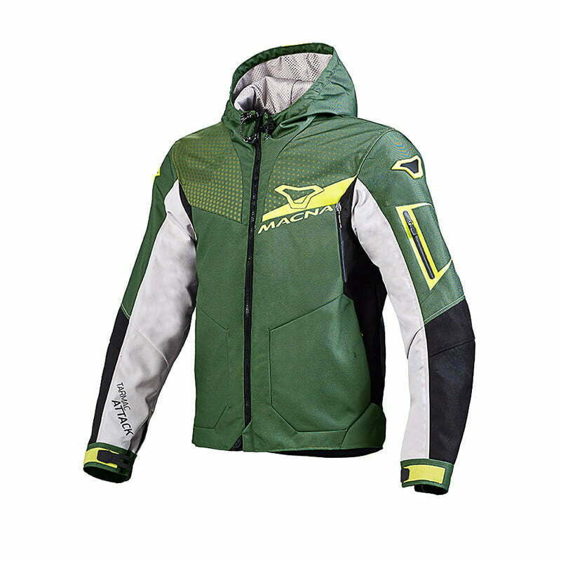 Macna Softshell MC Kurtka Imbuz Green