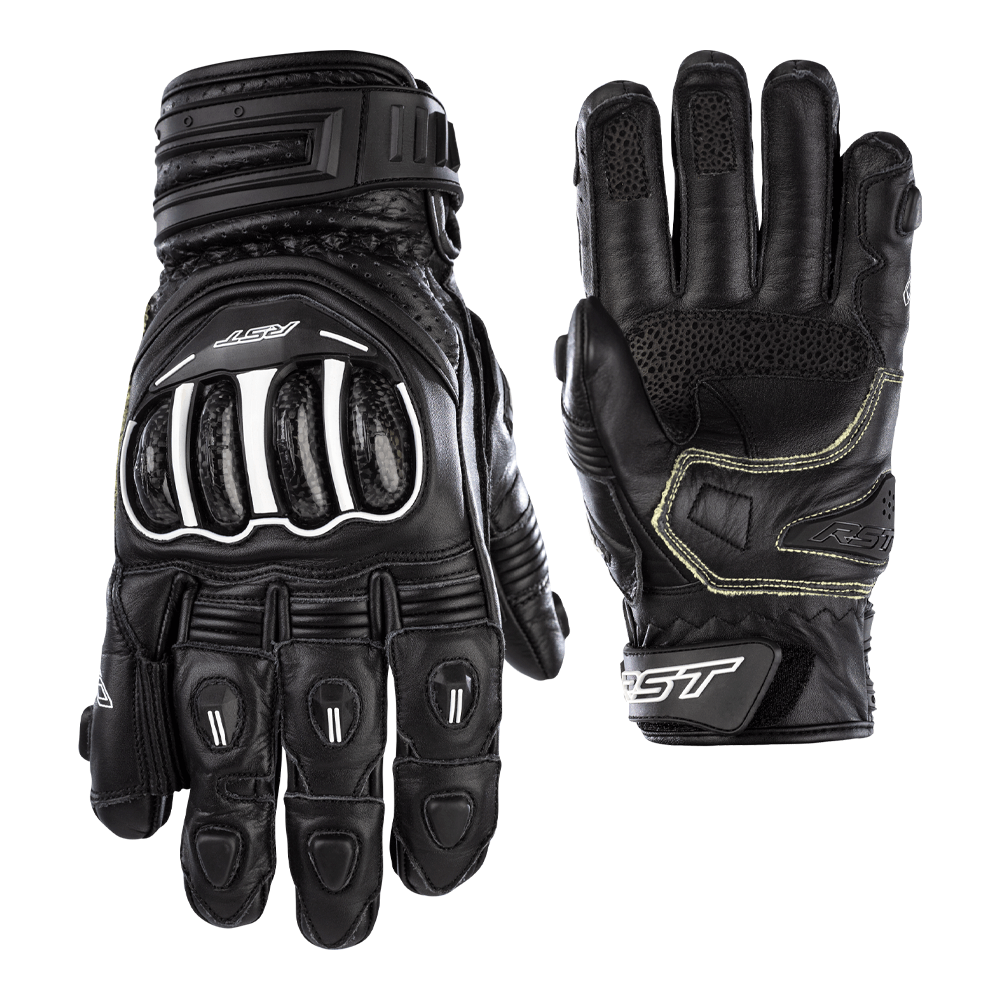 RST Sport Mc-Gloves Tractech Evo 4 Short Black