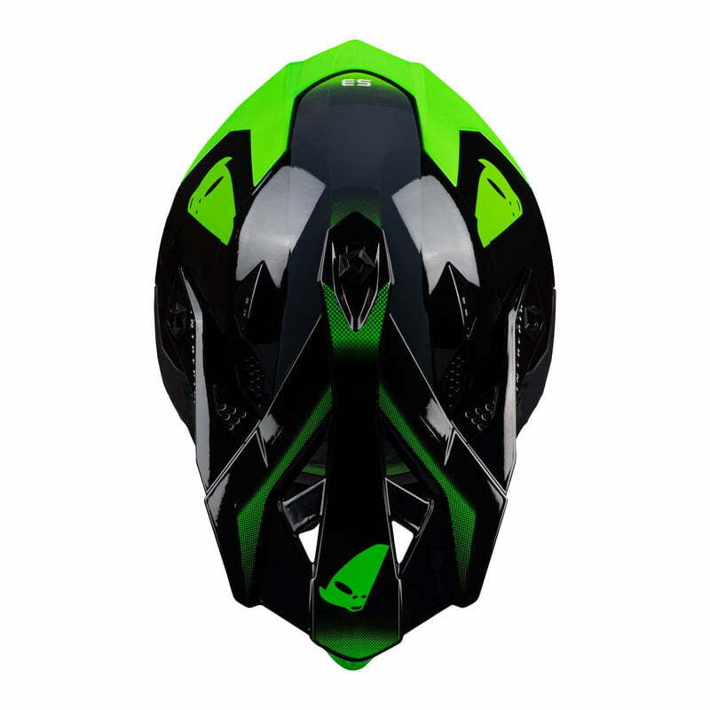 Hełm UFO Cross MC Intrepid Black /Green