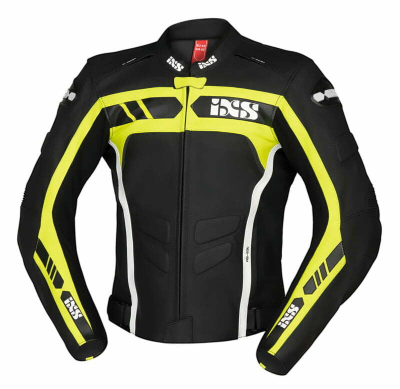 iXS Mc-Skinnjacka LD RS-600 1.0 Czarny /Flu /Biały 