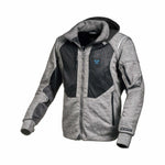 Macna Kevlar Mc-Hoodie Breeze Grey /Black