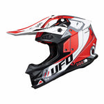 Hełm UFO Cross MC Intrepid Red /White