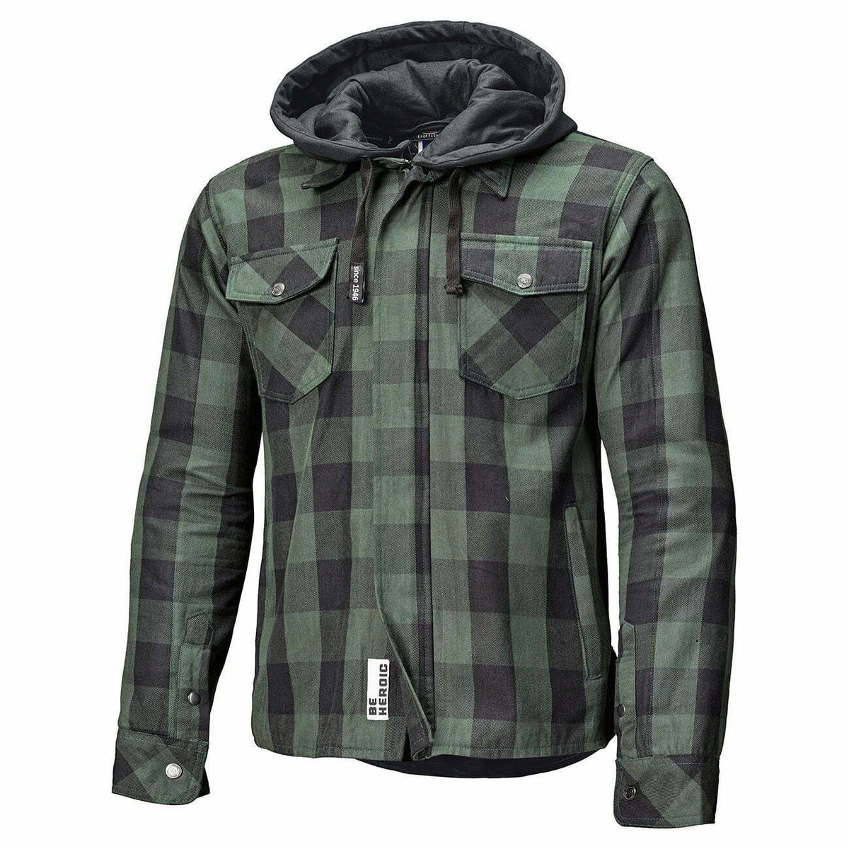 Holding Kevlar MC Shirt Lumberjack II Black /Green